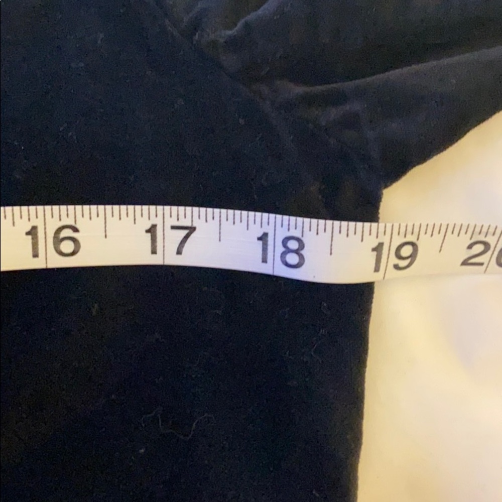 BLACK FITTED  VELVET JEAN JACKET - Picture 7 of 8